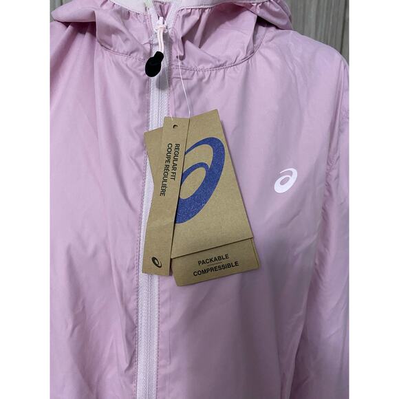 NWT ASICS Women’s packable jacket, size medium - Picture 3 of 6